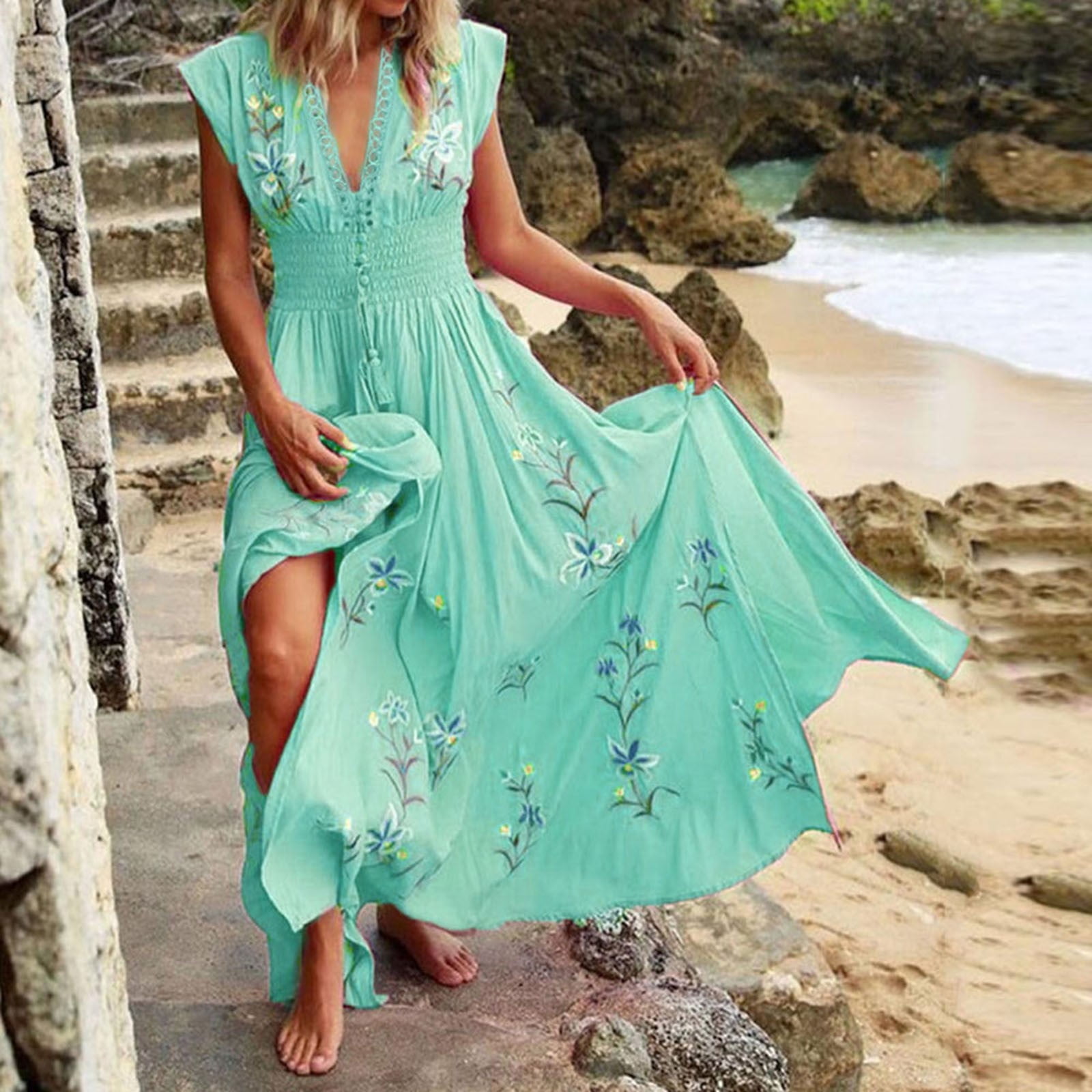 petite beach dresses